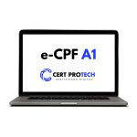 Certificado Digital e-CPF A1 12 Meses de Validade